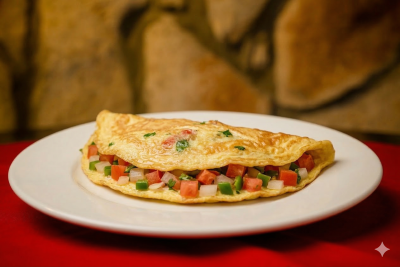 Omelette a la Mexicana
