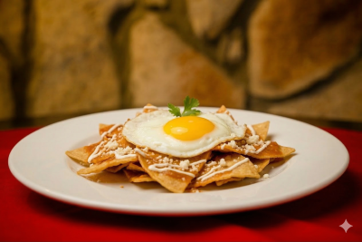 Chilaquiles con Huevo
