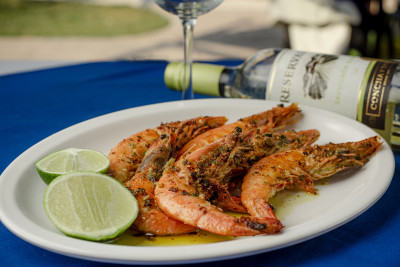 Camarones al Vino Blanco 6 piezas